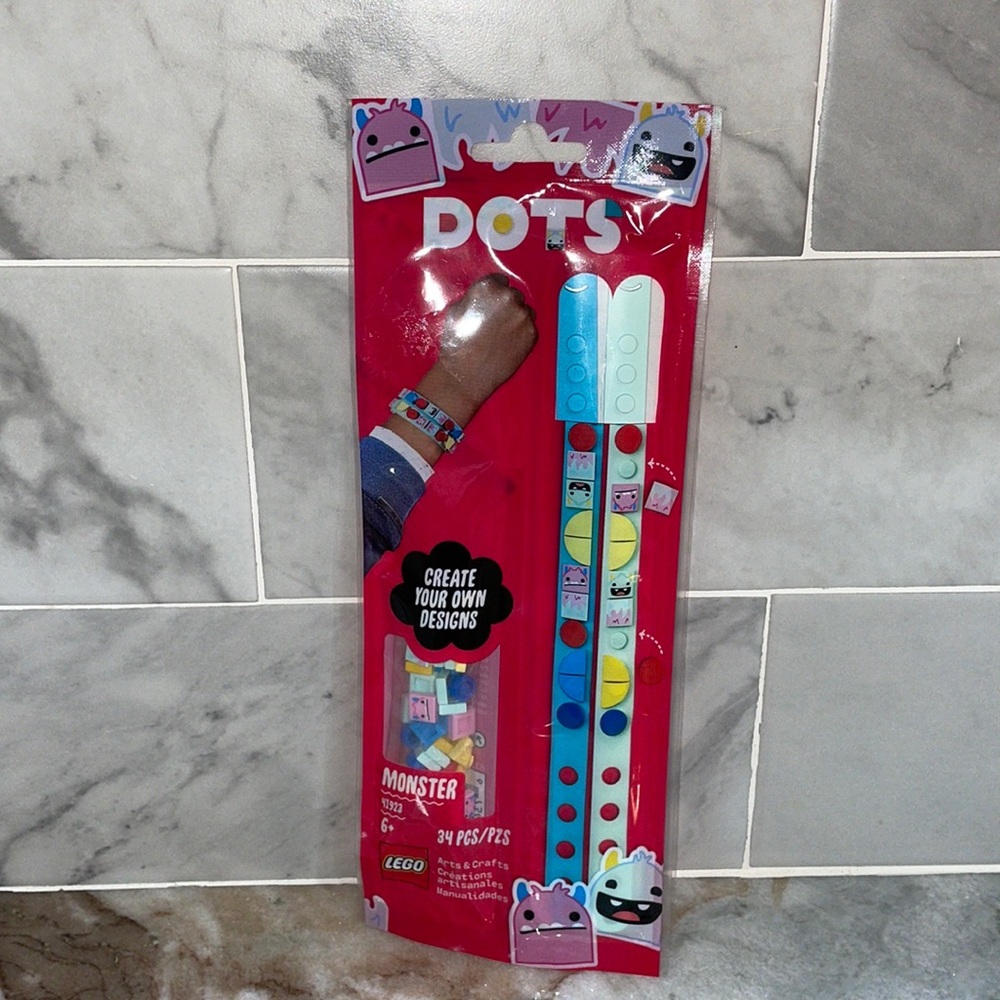 LEGO DOTS Monster Bracelet Set #41923 DIY Craft Bracelet BRAND NEW SEALED